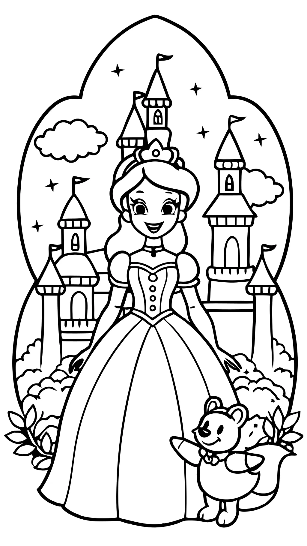 disney princess pages to color